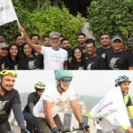 Milind Soman concludes “Lifelong Green Ride 3.0,” from Pune to Bengaluru urging to reduce carbon footprint by choosing transport mode wisely