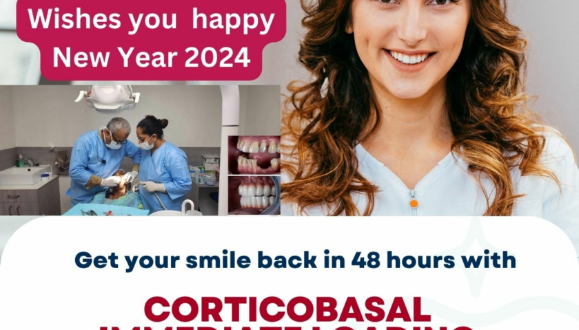 Celebrate New Year with a Confident Smile in Just 48 Hours offered by Simpladent Dental Implant Clinics