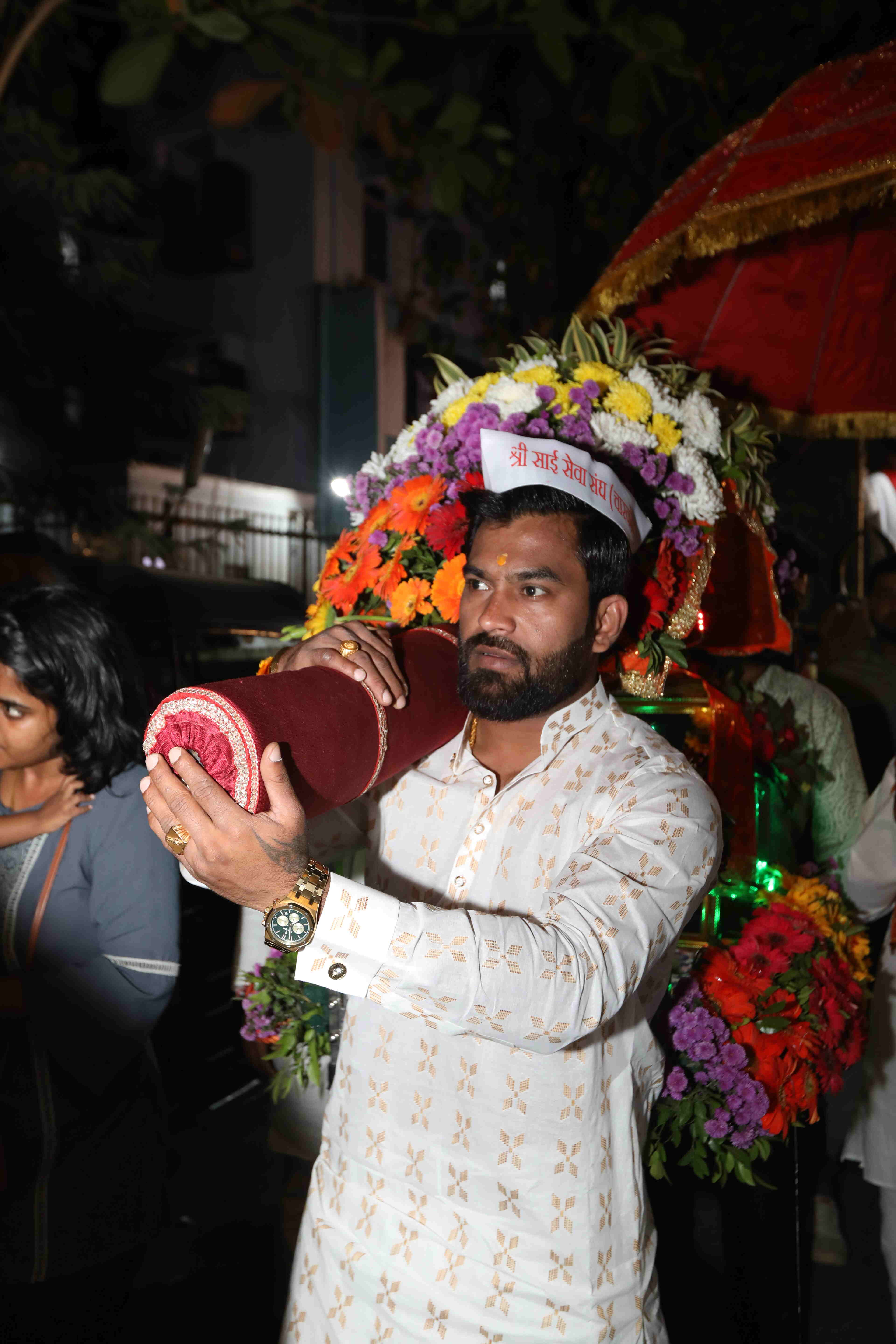 Spiritual Spectacle : Shri Sai Seva Sangh Charkop Founded by Sunny Rathod Draws 20,000 Attendees and Prominent Political Figures on January 10-11th Jan, 2024