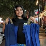 Teen Activist Manya Harsha Leads Recycling Revolution in Bengaluru, Transforms Granny's Sarees into Sustainable Bags on Earth Day