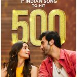 “Kesariya”, from Brahmastra Makes History, the only Indian track to surpass 500 million streams on Spotify!