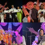 Ironman Supercop Krishna Prakash, Hariharan, Leslee Lewis. Anwesshaa et al unveil Sab Me Ram Shashwat Shri Ram’ Stamp and Shashwat Swar poetry book cover at Radio Pier