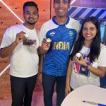 Paris 2024 Olympics flag bearer Sharath Kamal tries his hand at painting with Bihar’s first YouTuber, Artkala