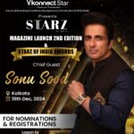 Starz of India Awards Returns with Its Second Edition, Promising an Unforgettable Evening With Chief Guest Sonu Sood