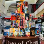 Tree of Cheer A public art installation by DLF Malls & KNMA Celebration of Art, Community, and the Holiday Spirit