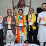 Dr. Dinesh Shahra Unveils Hindi Edition of Sanatan Avatar at Art of Living Kanpur