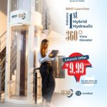 BRIO Elevators Launches India’s First Hybrid Hydraulic 360° View Elevator – Brio BE360
