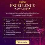 ARISE launches ARISE Excellence Awards 2025....Opens applications for schools across India to showcase their contribution towards Nation Building