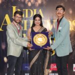 Telugu Actress Priyanka Sharma Attends India Achievers Awards 2025 Hosted by India Book of Achievements in Hyderabad
