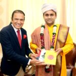 Dr. Dinesh Shahra and Sadguru Shri Madhusudan Sai Engage in Dialogue on Nutrition and Societal Welfare