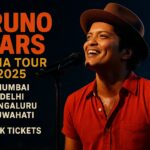 BRUNO MARS TO DEBUT INDIA TOUR IN NOVEMBER 2025: SR ENTERTAINMENT UNVEILS “COSMIC VIBE INDIA TOUR” ACROSS FOUR CITIES
