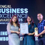MOM Care Founder Mrs. Nidhi Goyal Honoured with the Bengal Business Excellence Award 2025 for Best Emerging E-Commerce Brand for Newborn Baby & Kids