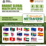 Limited Stalls Left at Bharat Nutraverse Expo 2025 South Asia’s Premier Nutraceutical Trade Event at Bharat Mandapam, New Delhi