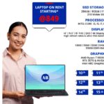 Tags ABCom, Laptop On Rent, Laptop For Rent Rent a, Laptop Laptop Rent, Laptop Rental Services, Laptop on Rent Near Me, Laptop For Rent in Chennai, Laptop On Rent in Hyderabad, Laptop for Rent in
