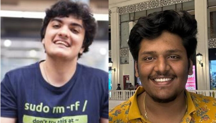Manas Bhasin, Aditya Singhal, Metabees AI, Echidna AI Foundry, AI infrastructure startup, AI operations at scale, AI deployment success rate, Bengaluru AI startup, 22-year-old tech founders