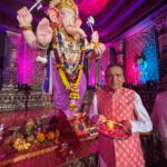Dr. Dinesh Shahra Visits Mumbai’s Ganesh Pandals, Prays for Collective Well-being and Cultural Unity
