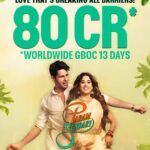 A love that’s breaking all barriers! ‘Param Sundari’ storms with ₹80 CR Worldwide Gross at the Box Office!