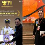 Deepak Kingrani receives National Film Award 2023 for Best Screenplay (Dialogue), highlighting craft and collaboration in Sirf Ek Bandaa Kaafi Hai.