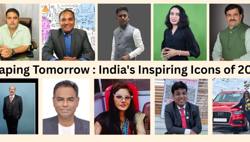 Shaping Tomorrow: India’s Inspiring Icons of 2025 , Glamika ,Glamika Patel ,Ms. Glamika Patel, Ranjan Singh, Aman Deep Dubey, Shrinivash Vanzara, Glamika Patel, Sunil Sushila Sharma, Sudhir Kumar Sahu