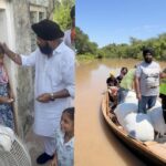 Mumbai Four Bunglows Gurdwara Extends Flood Relief Aid in Punjab under the Leadership of President Jaspal Singh Suri