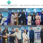 Rajiv Mehta, Supriya Pathak, Sanah Kapur,  Rupali Suri, Reshma Mehta, Puja Mehta Inaugurate Lilavati Hospital’s Free Spine Camp on World Spine Day