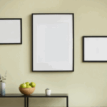Guide to Create an Accent Wall for the Living Room with Beautiful Photo Frames
