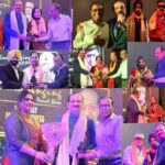 Dr. Suniel Parashar honored the singers at an event organized by Galaxy Production House