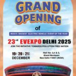 Grand Opening of 23rd EVEXPO Delhi 2025 – Witness the Future of Electric Mobility Today!