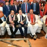 Dr Abhishek Verma Attends Nishad Party’s 13th Sankalp Diwas Rally in Lucknow, UP