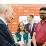 Indian Youth Leader Proposed Russian Culture Centre in Gujarat During Meeting with President Putin