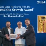 Sunora Solar Receives “Beyond the Growth Award” from Gujarat Chief Minister Bhupendra Patel