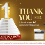 Canon India Marks a Milestone of 10 Consecutive Years with No.1 Market Share in the Overall Laser Copier Based MFP Segment