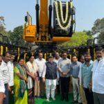 Autocracy Machinery deploys amphibious excavator for Hussain Sagar rejuvenation in Hyderabad