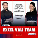 Excel Vali: How a 2M+ Instagram-Powered EdTech Brand is Redefining Excel, AI & Automation Learning with Real Placement Outcomes in India