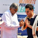 Hon. Chandrakant Patil Inaugurates Ultimate Pickleball League Presented by the Abhay Bhutada Foundation