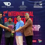 Advocate V. K. Dubey Honoured at 2nd International Bar & Bench Badminton Championship in London