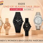 Sylvi End of Season Sale 2026: Up to 20% Off Men's, Women's and Couple Watches, 16–17 July Sylvi End of Season Sale 2026: Up to 20% Off Men's, Women's and Couple Watches, 16–17 July