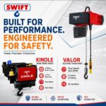 SWIFT Powers Ahead: Consolidated Swift Industries Launches Kindle Wire Rope Hoist and Valor Electric Chain Hoist Under SWIFT 2.0