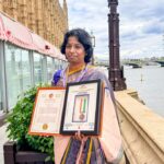 Hyderabad’s Dr. Satya Sindhuja Receives Prestigious Bharat Samman Puraskar at London’s House of Lords
