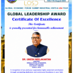 Dr. Umesh Neelakantan Recognised on Global Platform at Harvard University for Contributions to Management Education and Academic Leadership