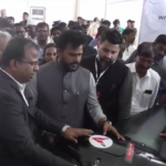 Union Minister Rammohan Naidu Visits AKSI Aerospace Stall at Orvakal Drone City Stakeholders Meeting