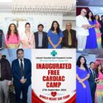 Rajiv Mehta, Yash Mehta, Pooja Mehta, Suchitra Krishnamoorthi, Raju Singh, Shalin Bhanot, Rupali Suri and Rouble Nagi Grace World Heart Day Camp at Lilavati Hospital